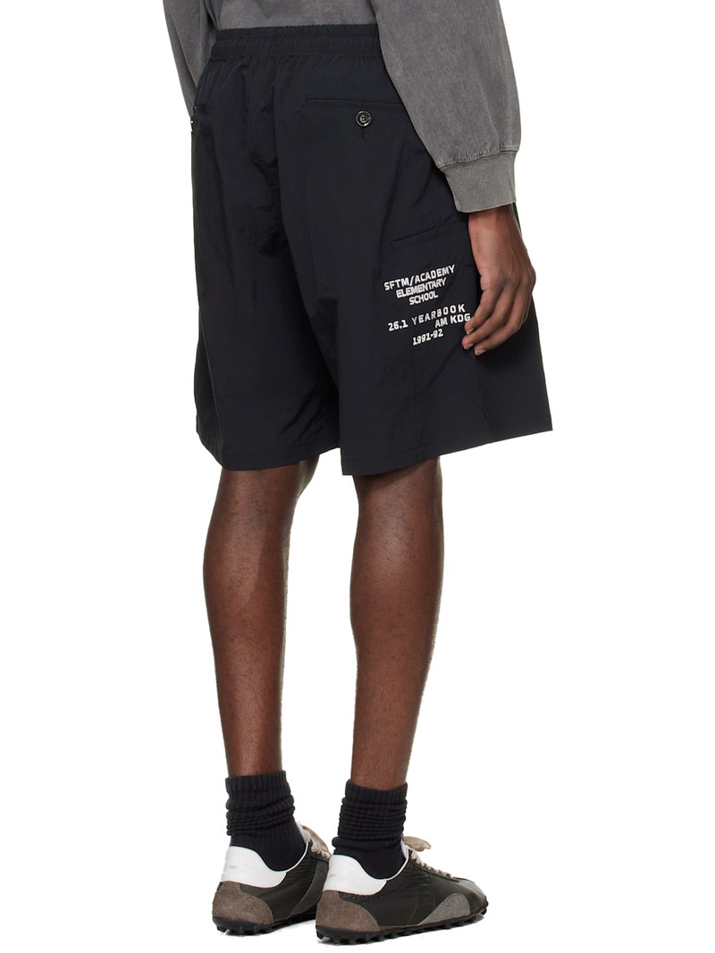 Black 'SFTM/Academy' Gym Shorts 3