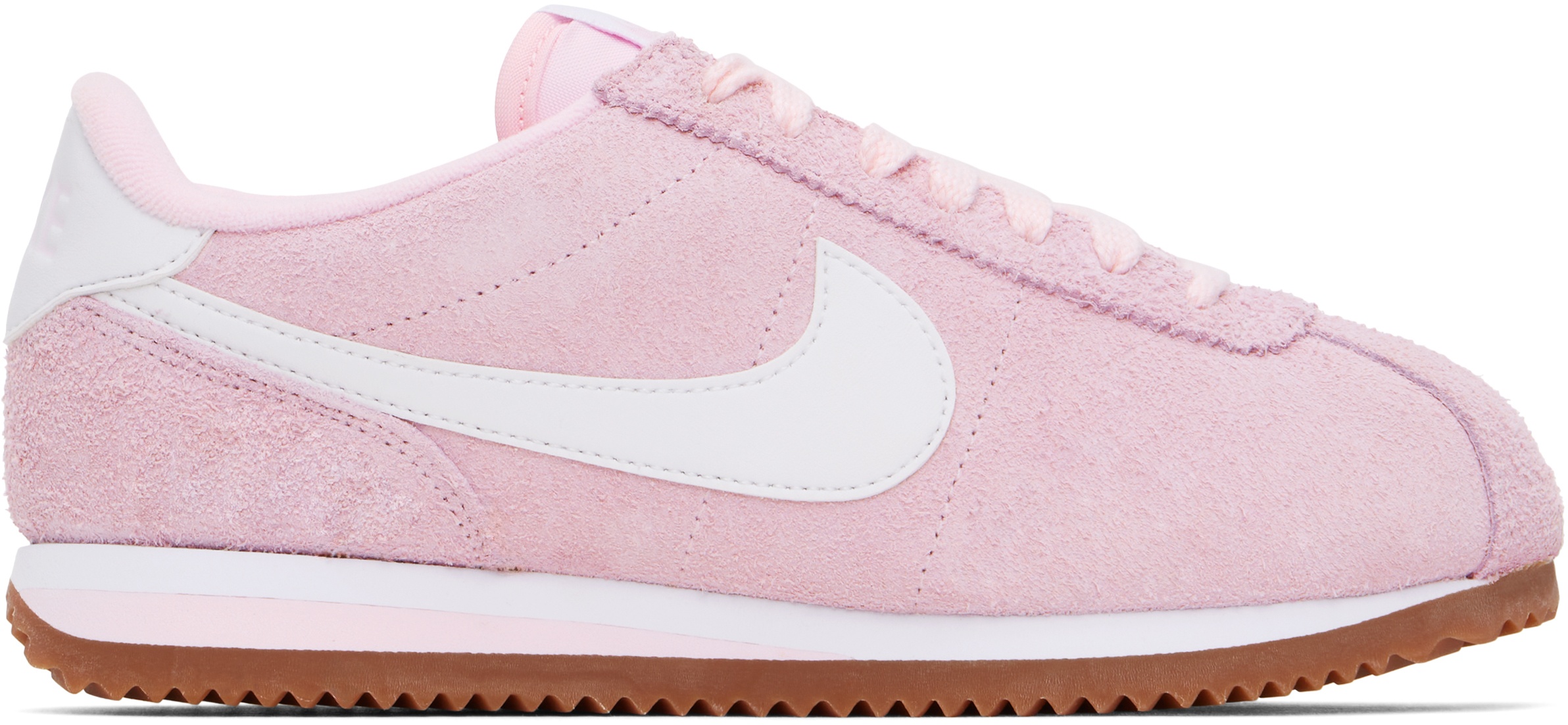 スニーカー [NIKE] CORTEZ VINTAGE SUEDE : Pink Foam Nike Cortez Vintage Suede Women's Shoes. Nike.com