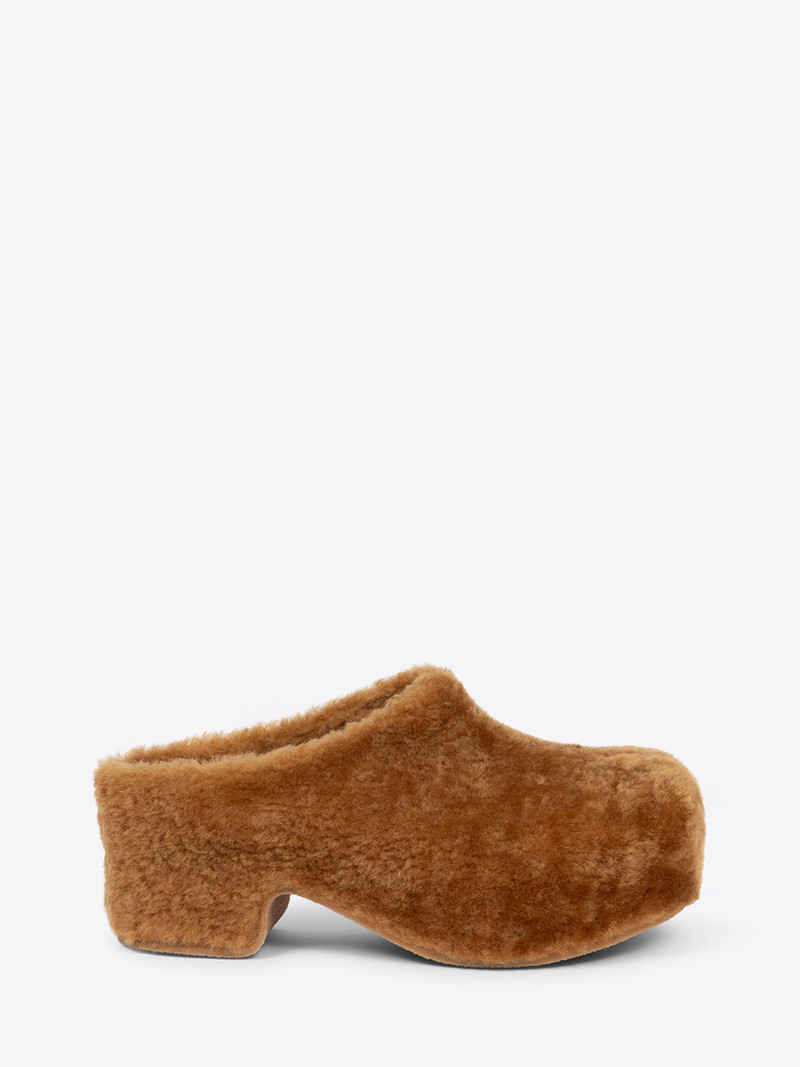 SHEARLING CLOGS - 1