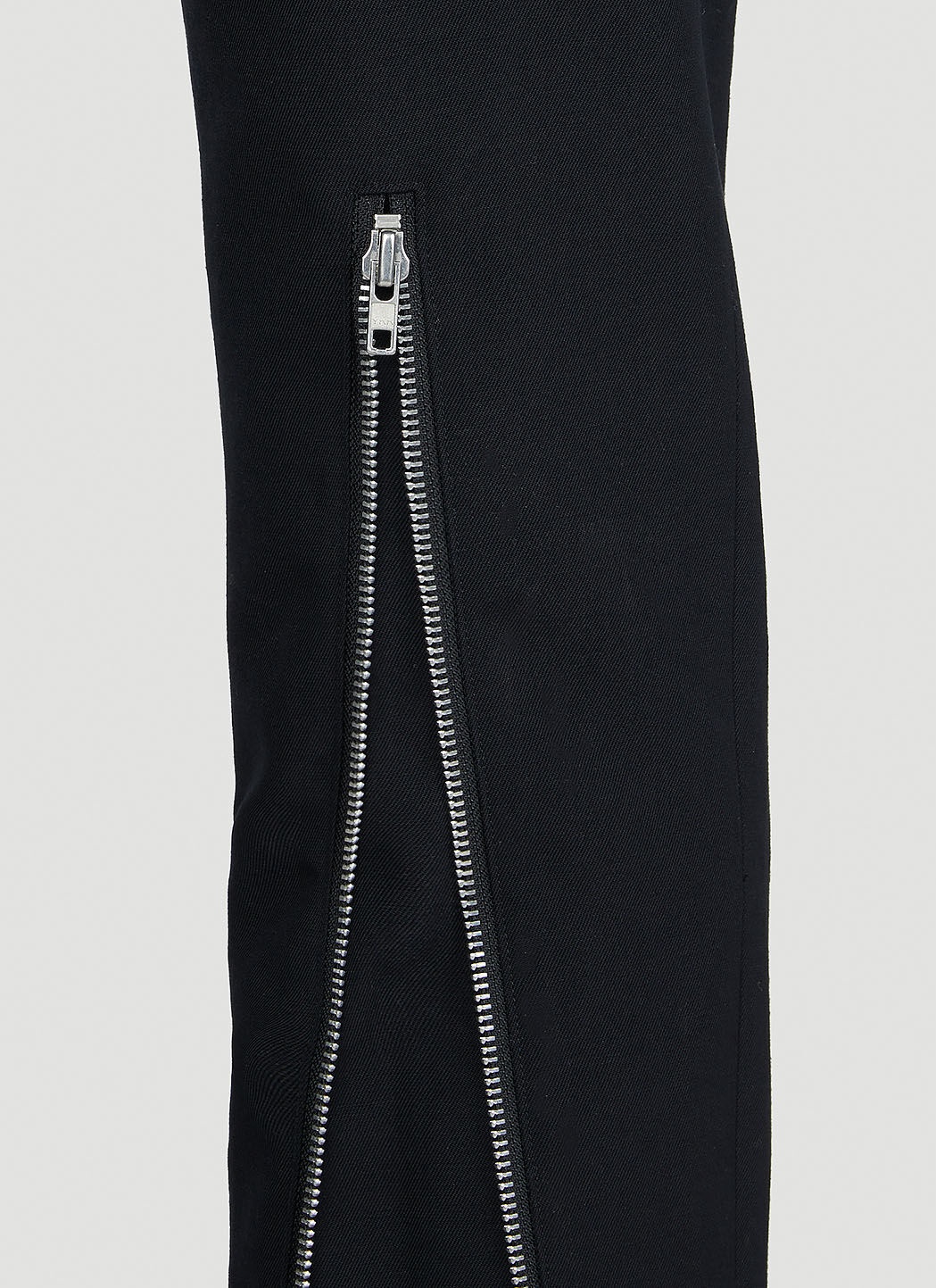 Zip Motif Pants - 5