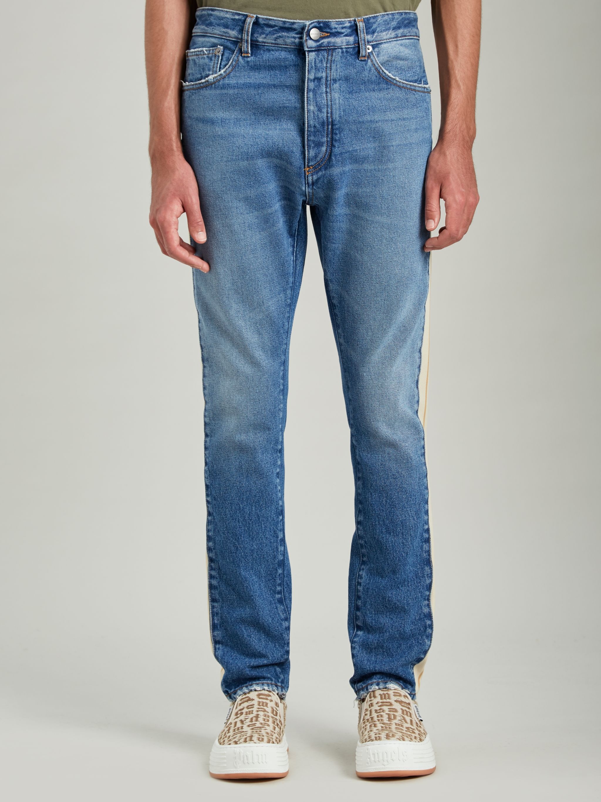 DENIM TRACK PANTS - 3
