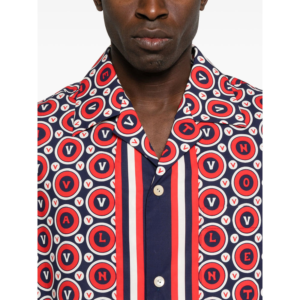 Valentino Red Shirts Men - 4