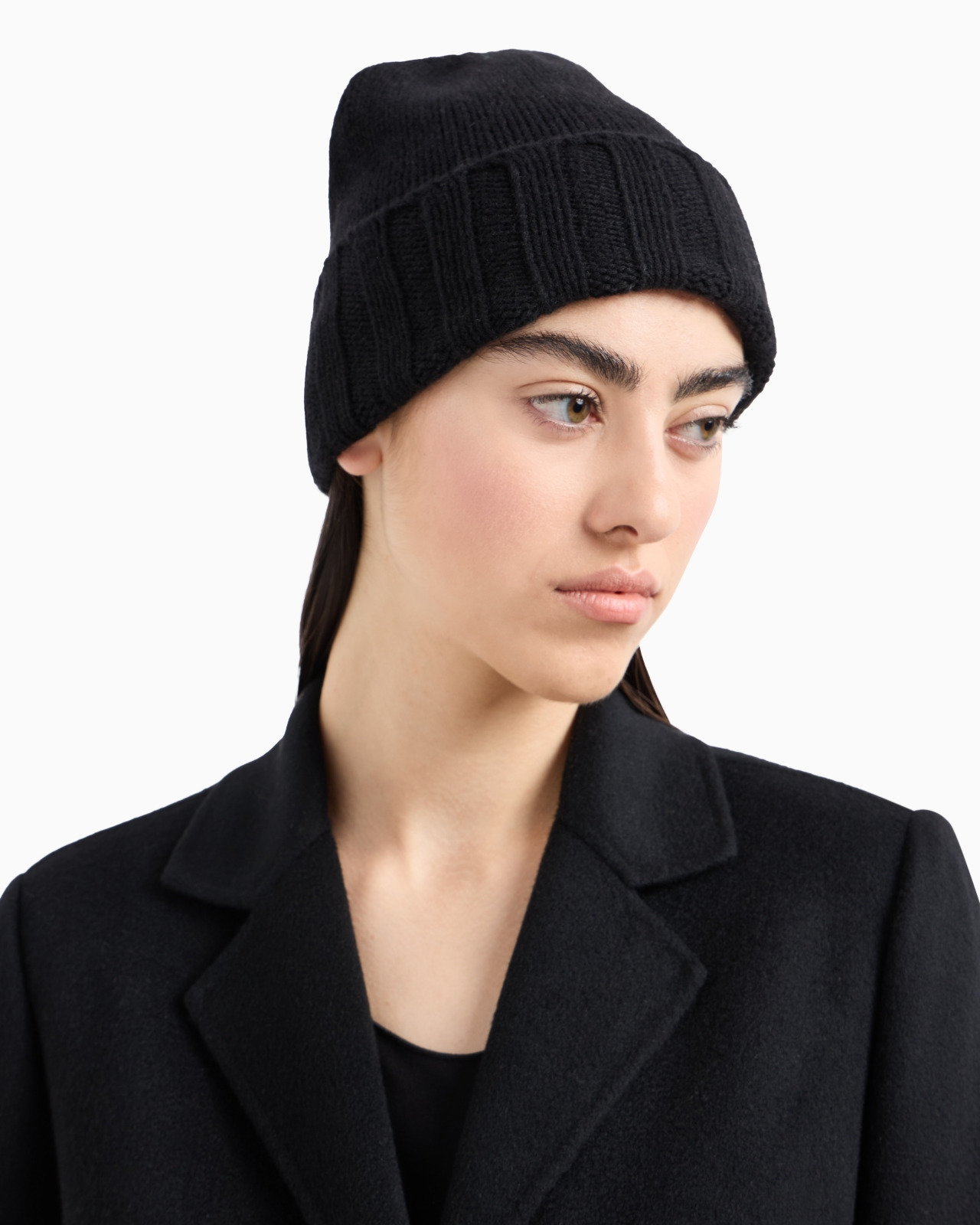 Ribbed cashmere beanie - 3