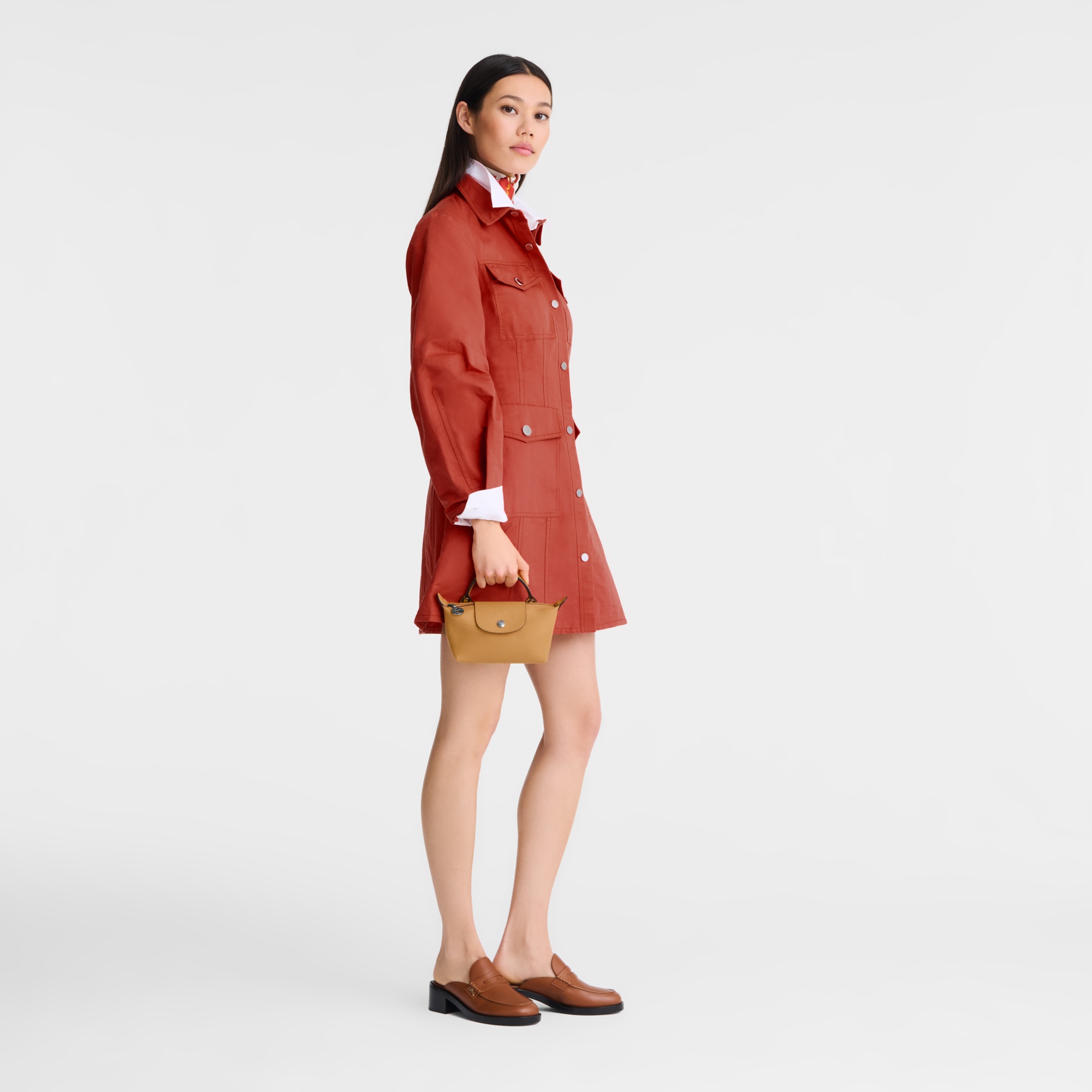 Le Pliage Xtra XS Pouch Honey - Leather - 2