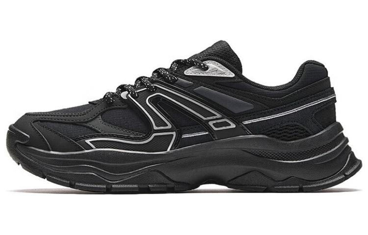 (WMNS) ANTA Chunky Shoes 'Black Silver' 922348806-2 - 2