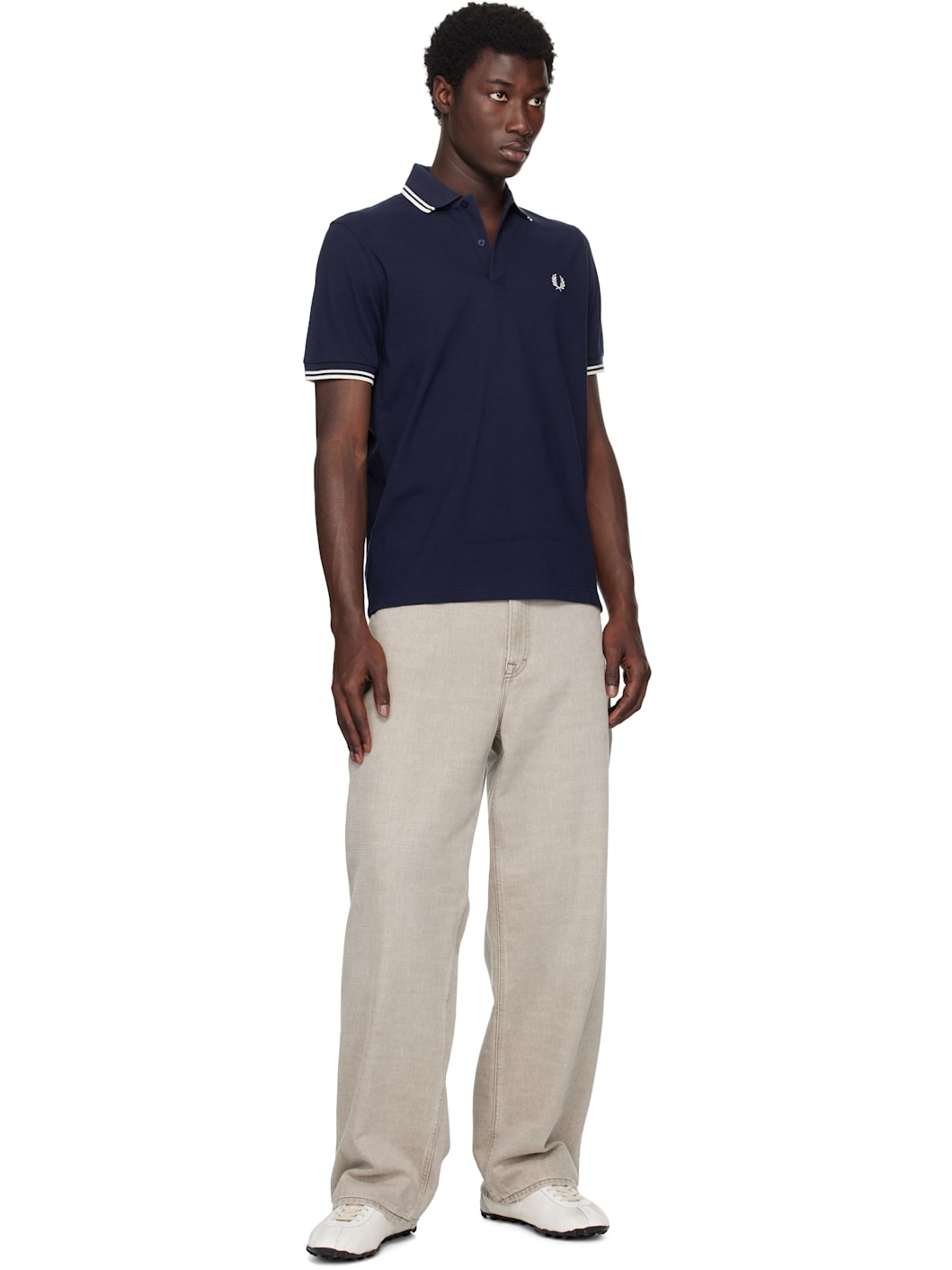 Navy 'The Fred Perry Shirt' Polo - 4