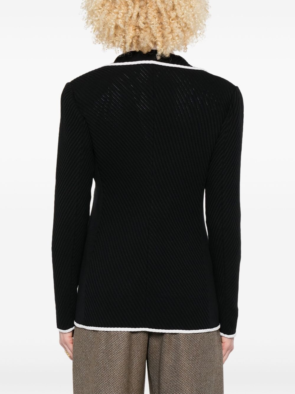 single-breasted blazer - 4