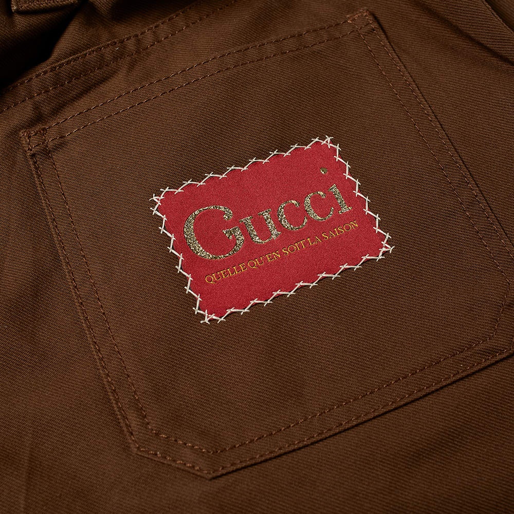 Gucci Logo Patch Loose Pant - 2