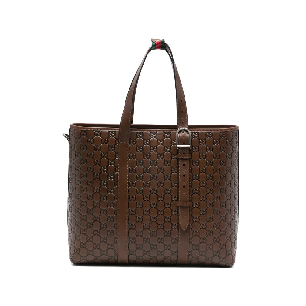 Gucci Brown Tote Bags Men - 1