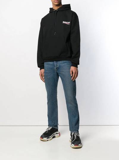 BALENCIAGA logo hoodie outlook