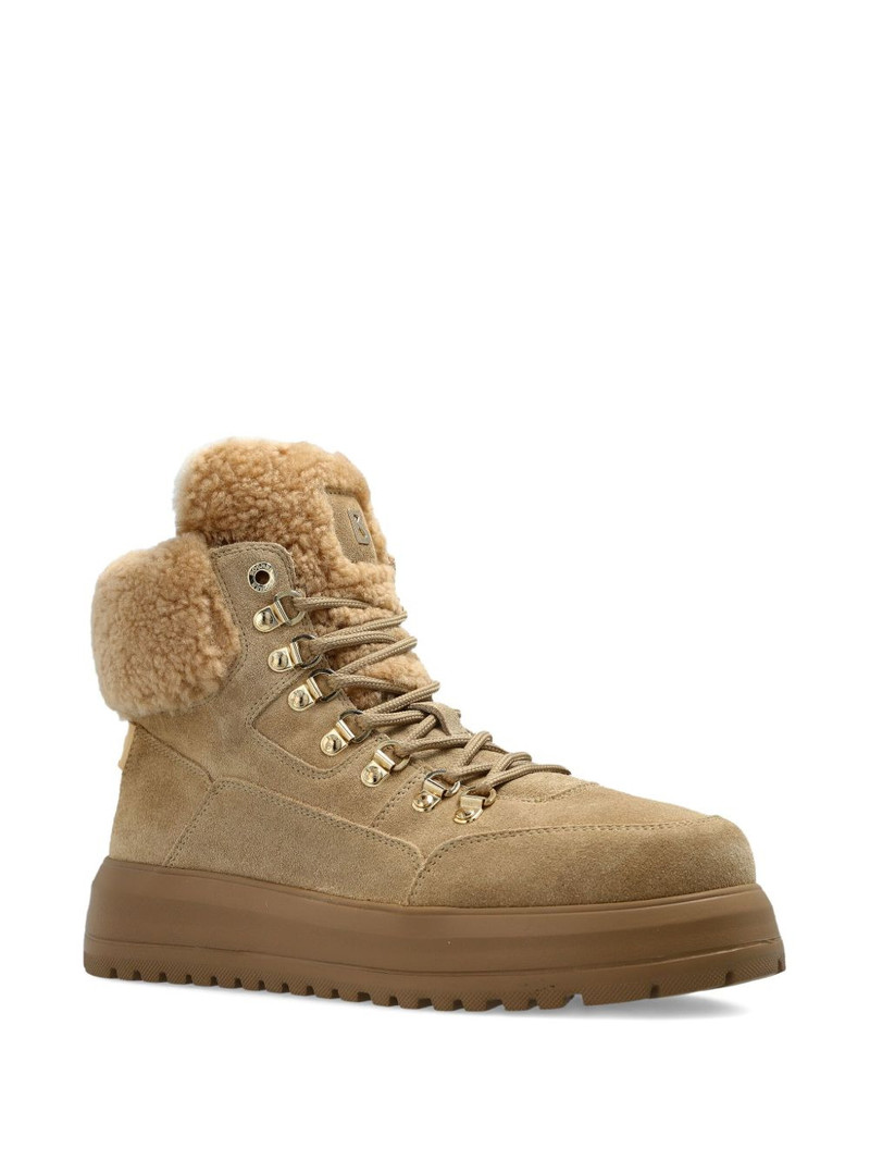 BOGNER lace-up shearling boots outlook