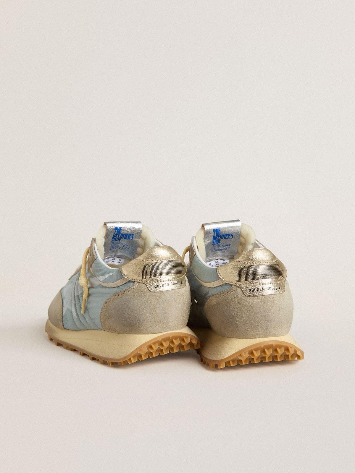 Women’s Marathon with light blue nylon upper and pastel blue star - 5