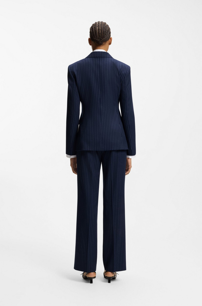 REGULAR-FIT BLAZER WITH PINSTRIPE 4