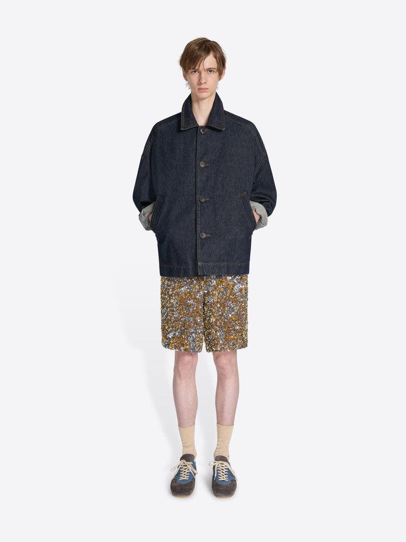 Dries Van Noten EMBROIDERED SHORTS outlook