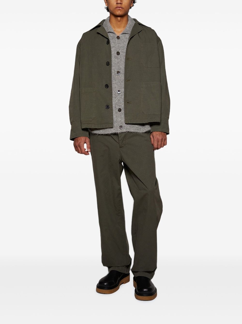 straight-leg trousers - 2