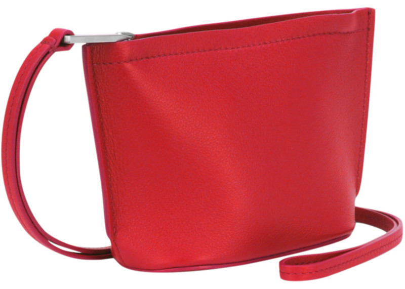 FERRAGAMO Ferragamo Micro Logo Pouch Red outlook