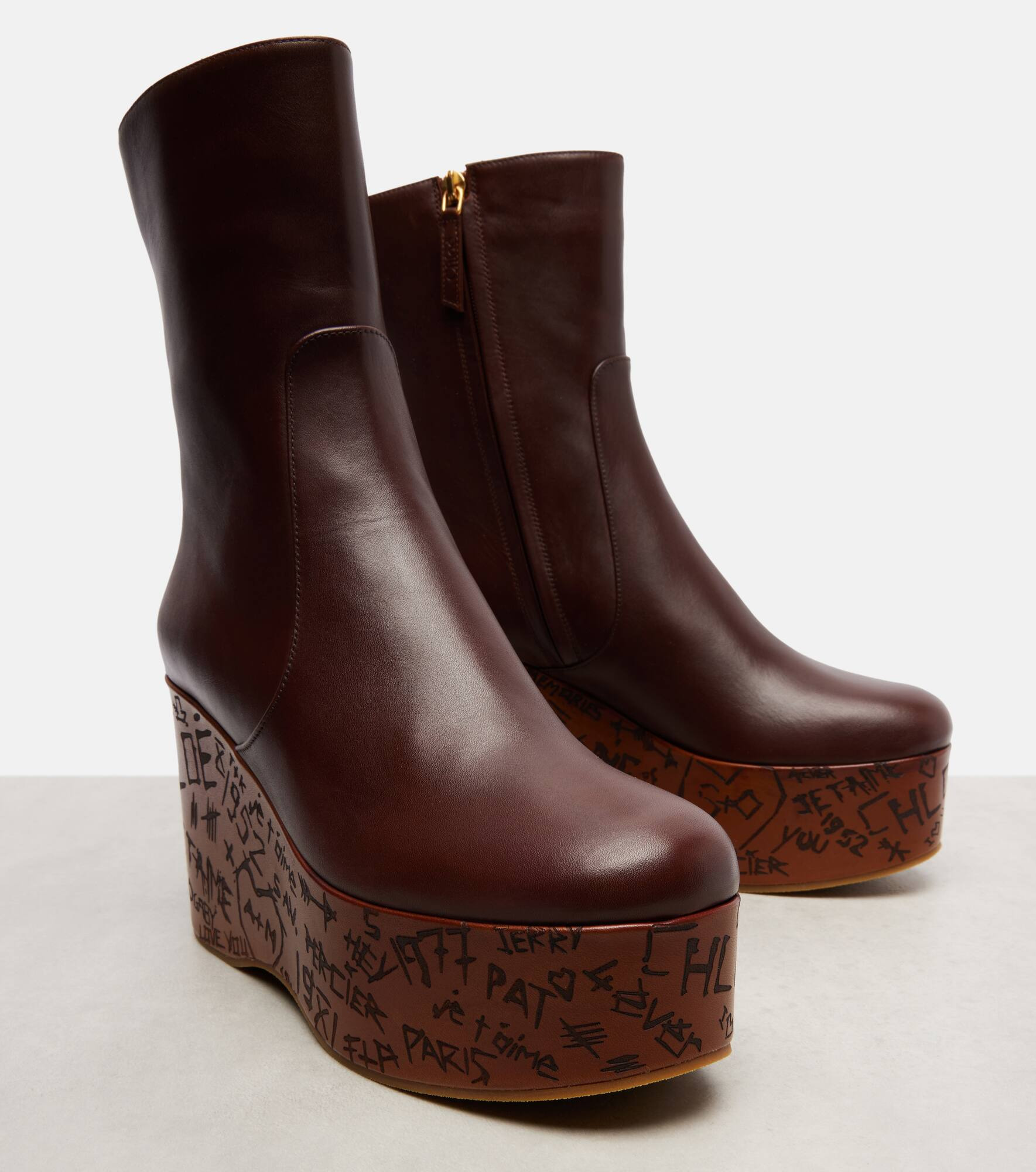 Maxime leather ankle boots - 5