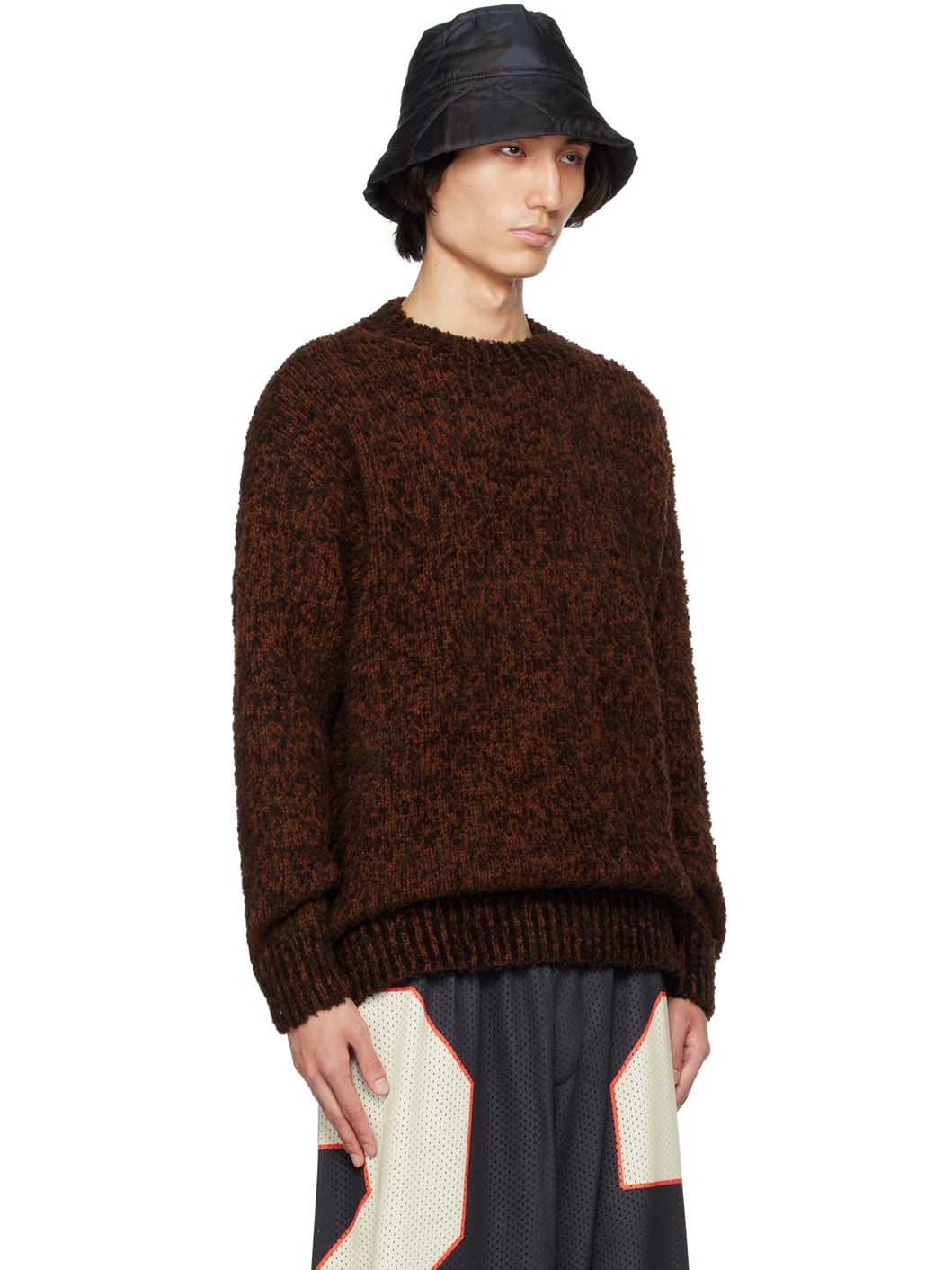 Brown Crewneck Sweater - 2