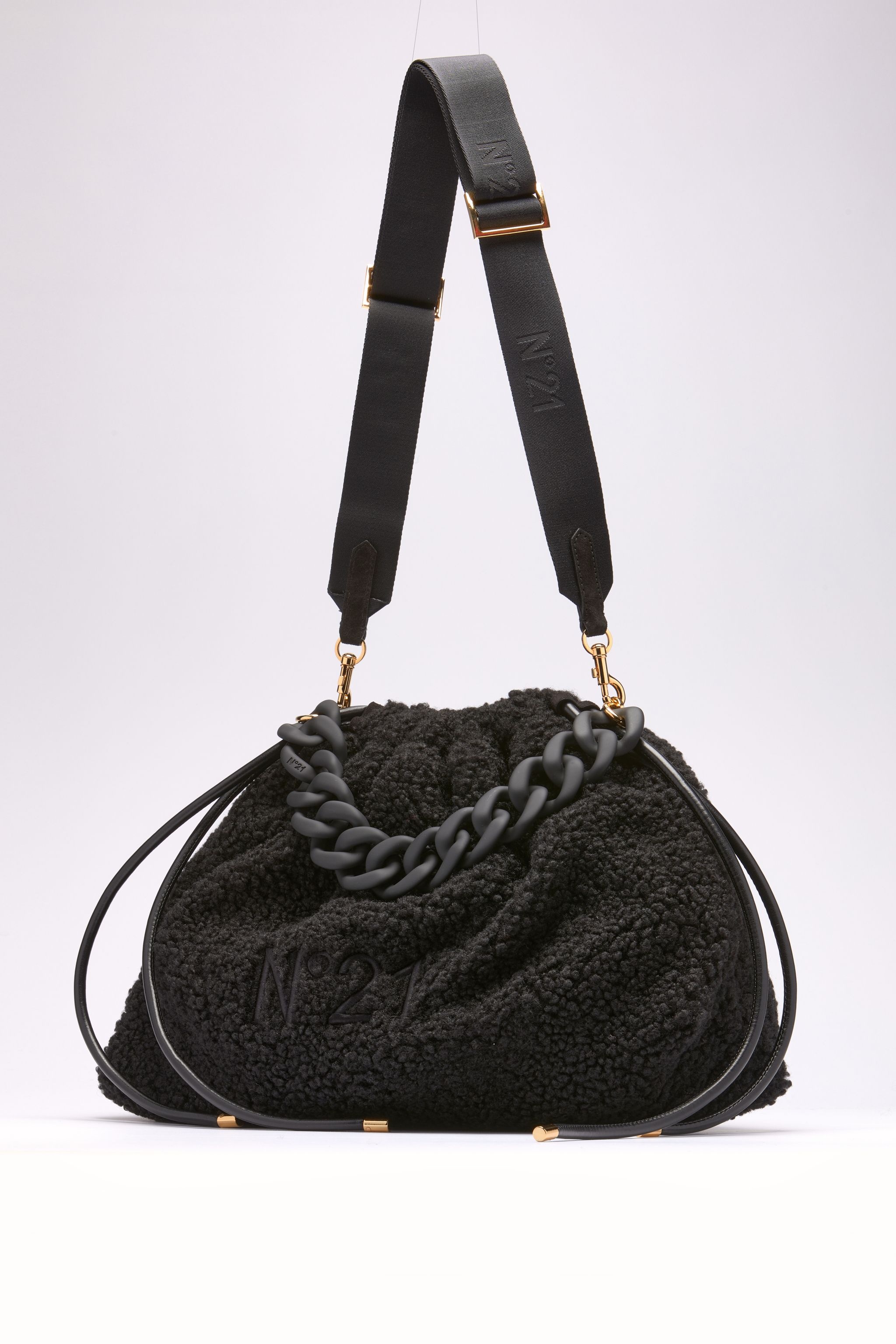 EVA LARGE LOGO-EMBROIDERED CROSSBODY BAG - 3