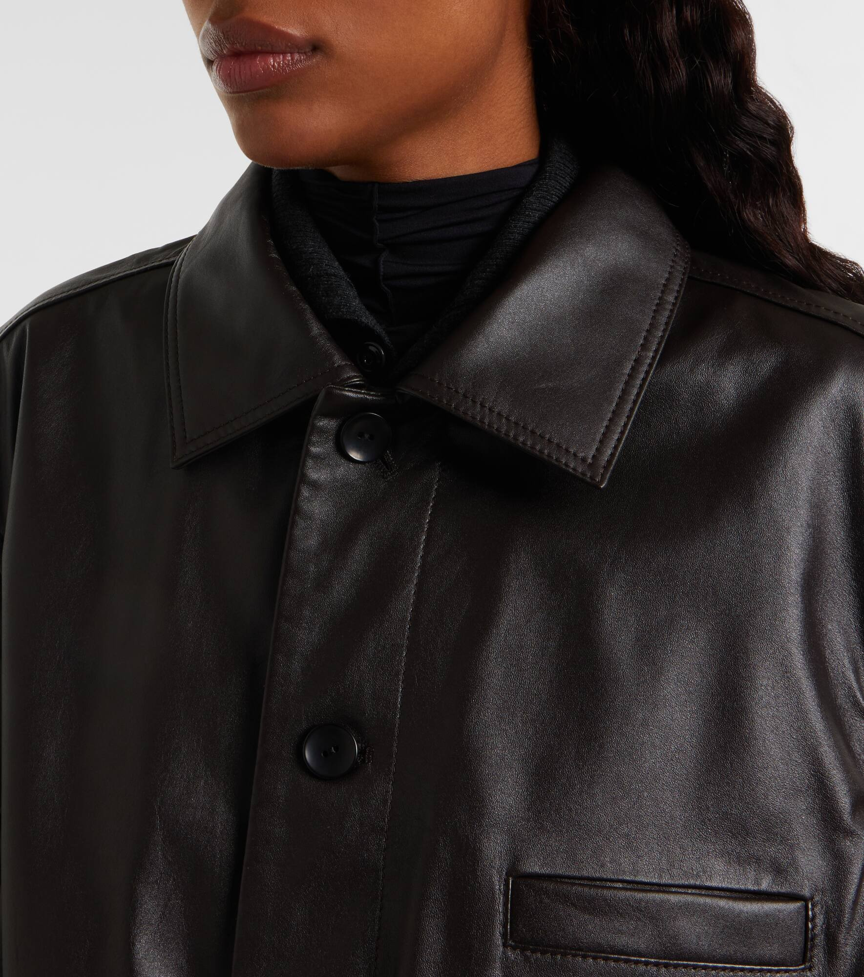 Leather jacket - 4