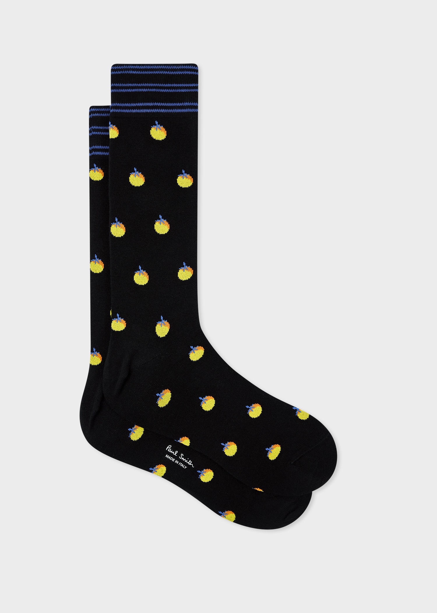 Black 'Tomato' Socks - 1