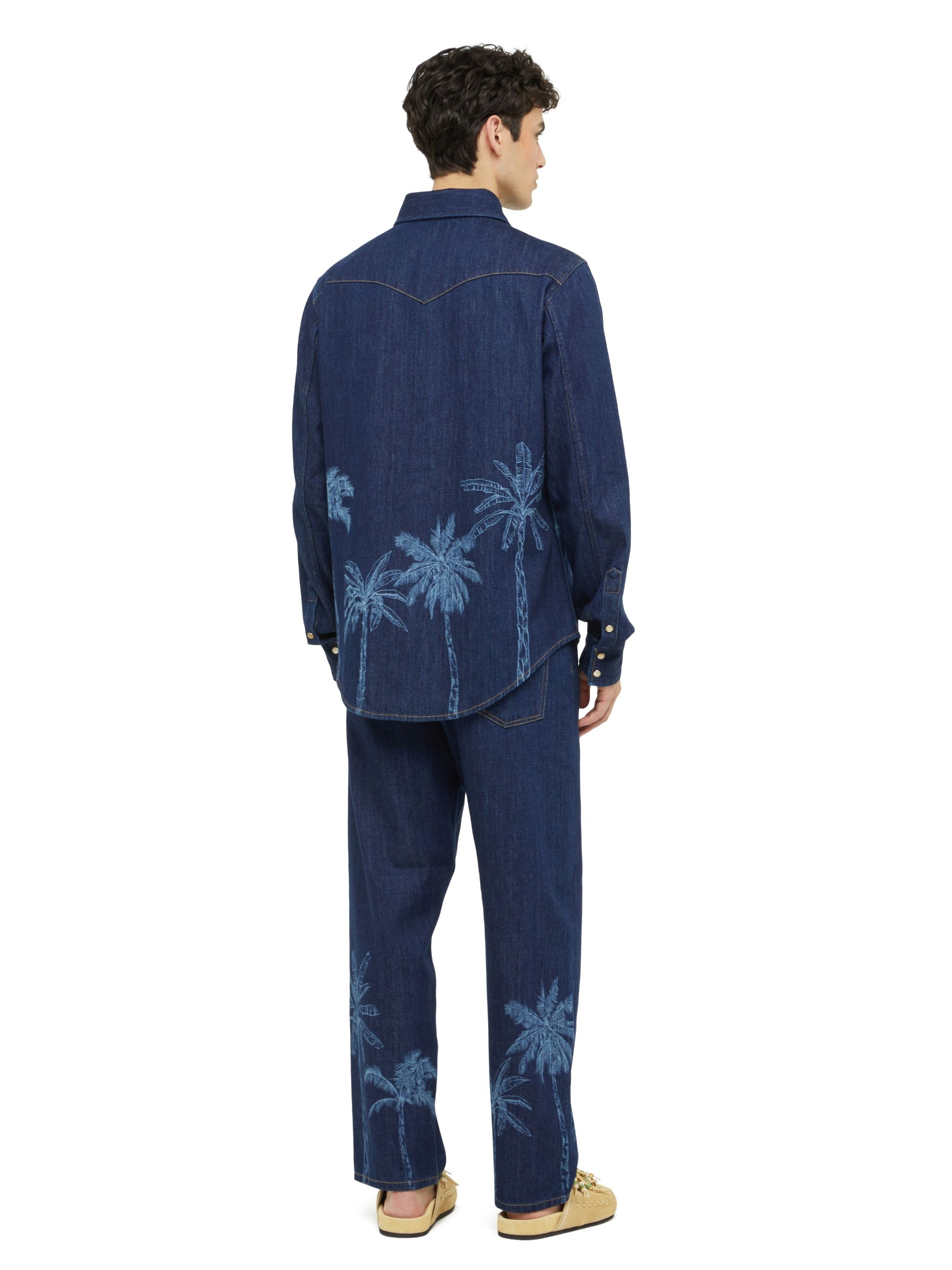 Jungle Toile De Jouy Denim Shirt - 6
