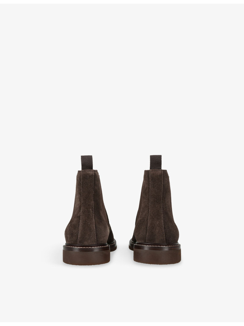 Brunello Cucinelli Suede Chelsea Ankle Boots outlook