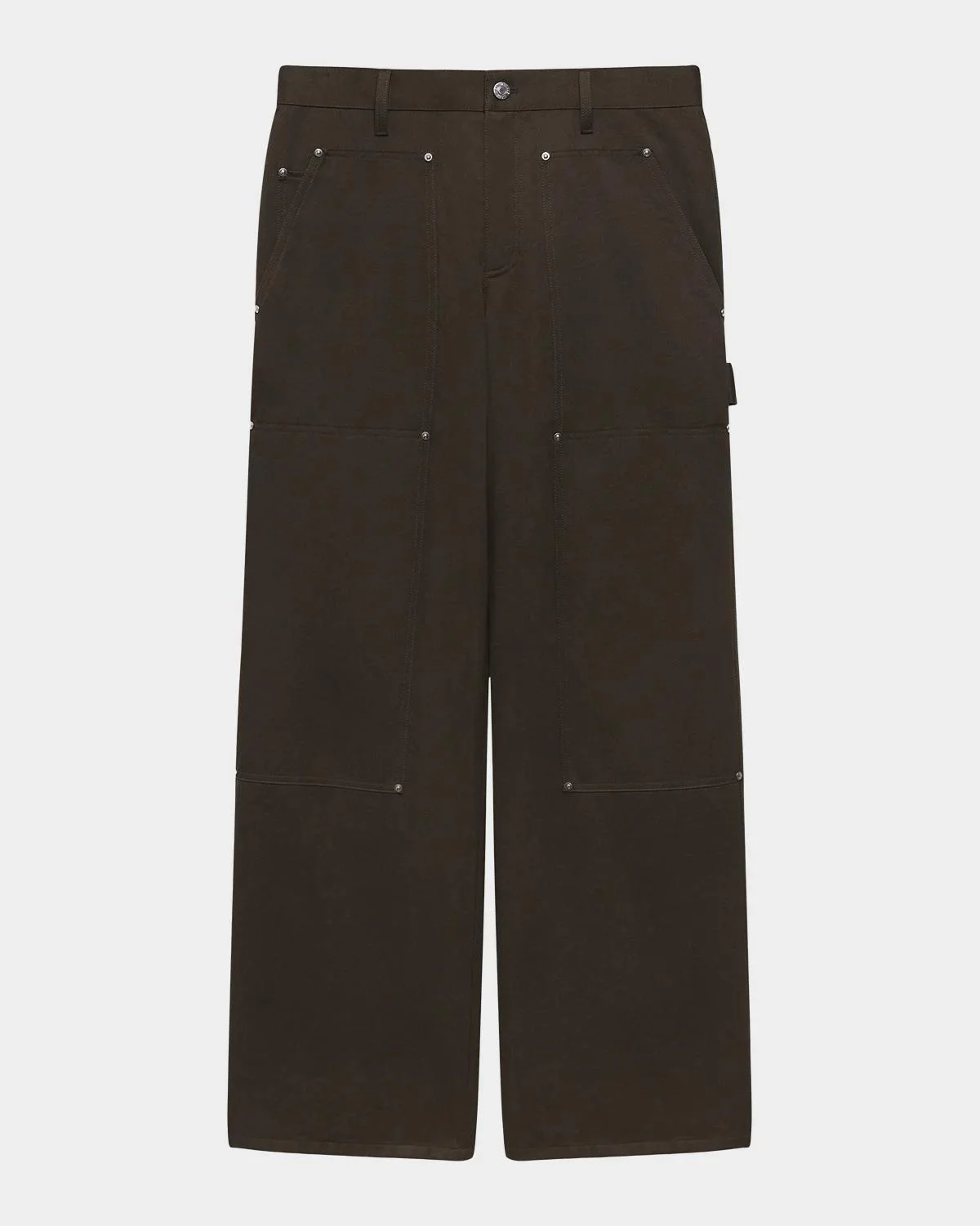 Men's Wide-Leg Denim Carpenter Pants - 1