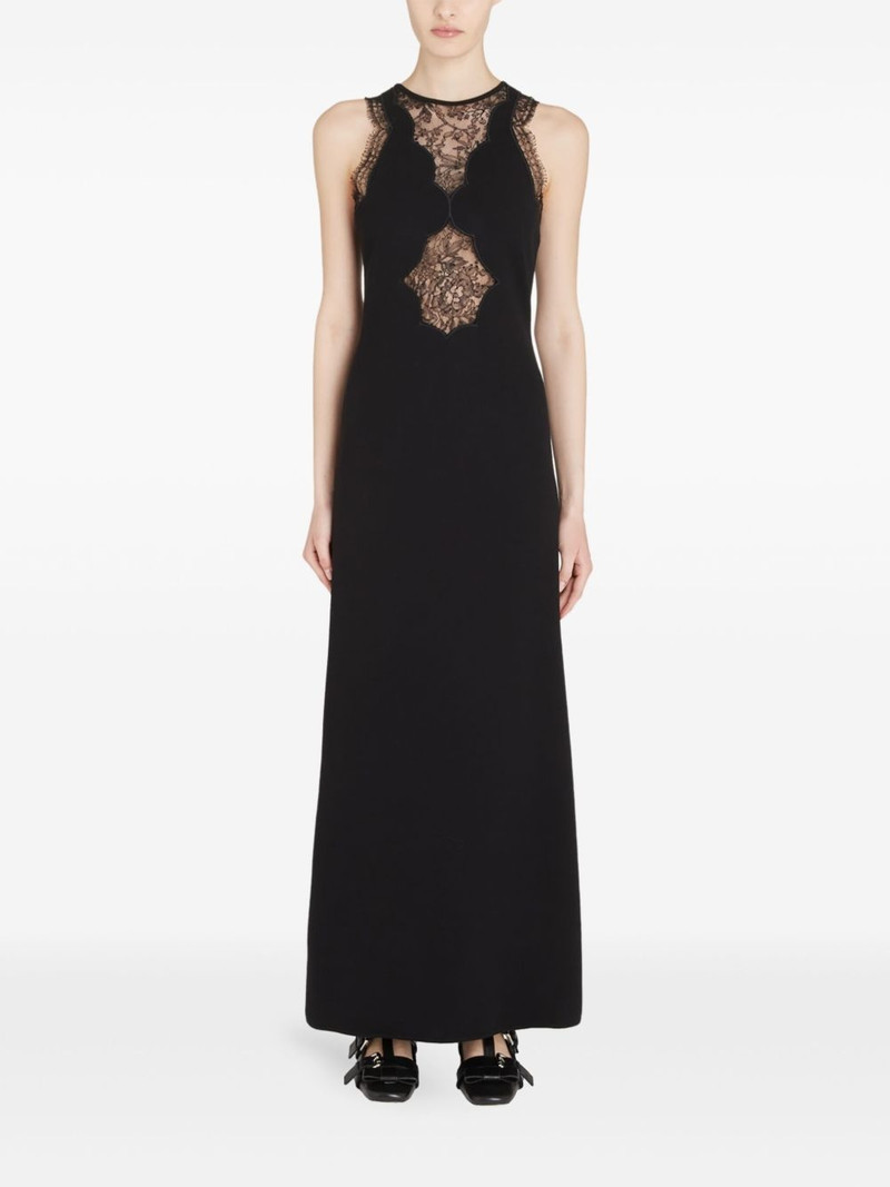 GIAMBATTISTA VALLI lace detailing long dress outlook