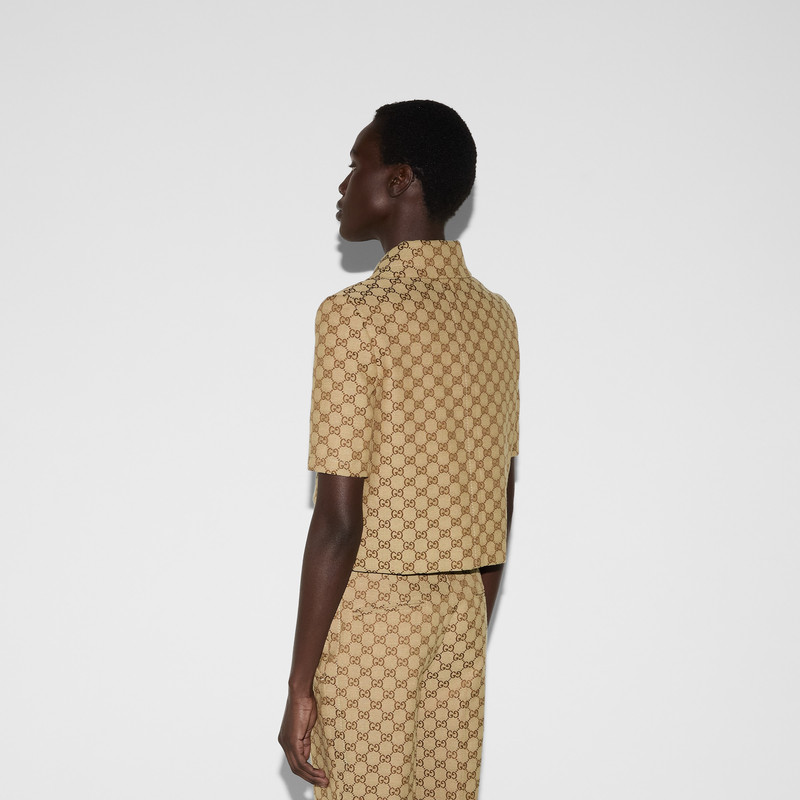 GG canvas jacket with Horsebit 4