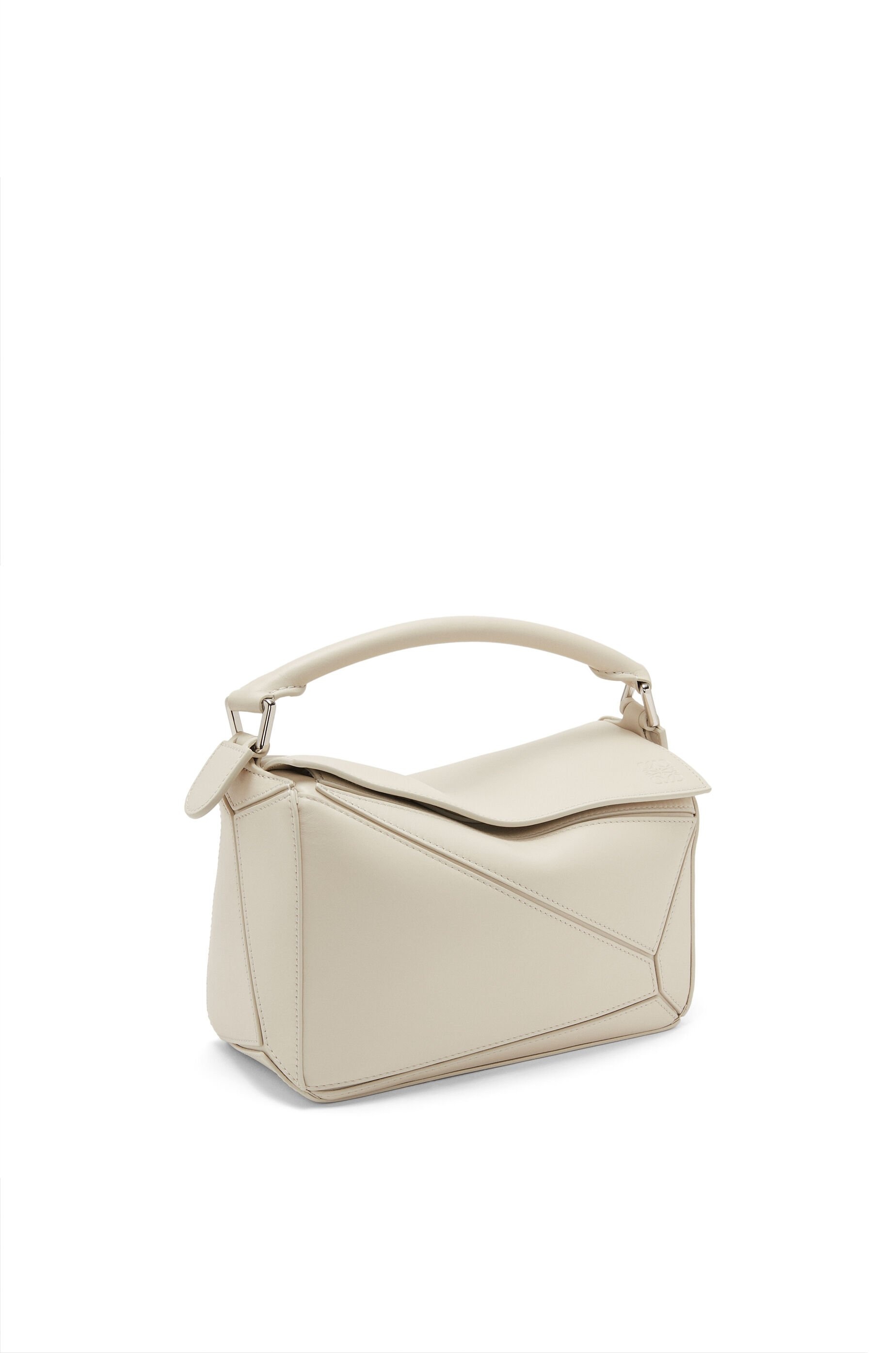 Small Puzzle bag in satin calfskin - 4