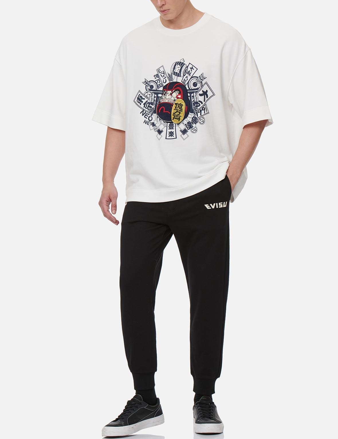DARUMA BONSAI EMBROIDERED SWEATSHIRT - 5