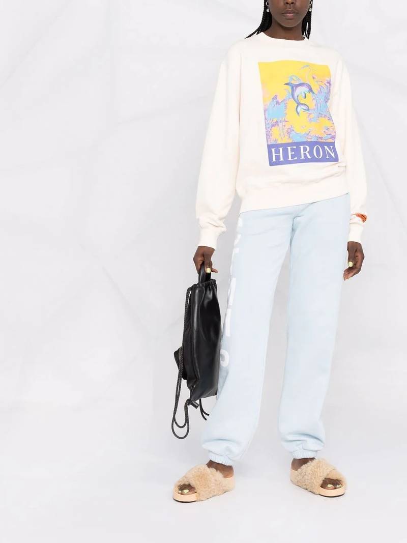 Heron Preston СТИЛЬ-logo track pants outlook