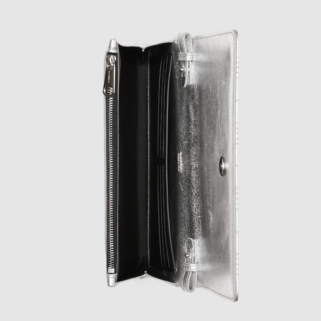 Quilted Leather Lola Wallet with Detachable Strap 4
