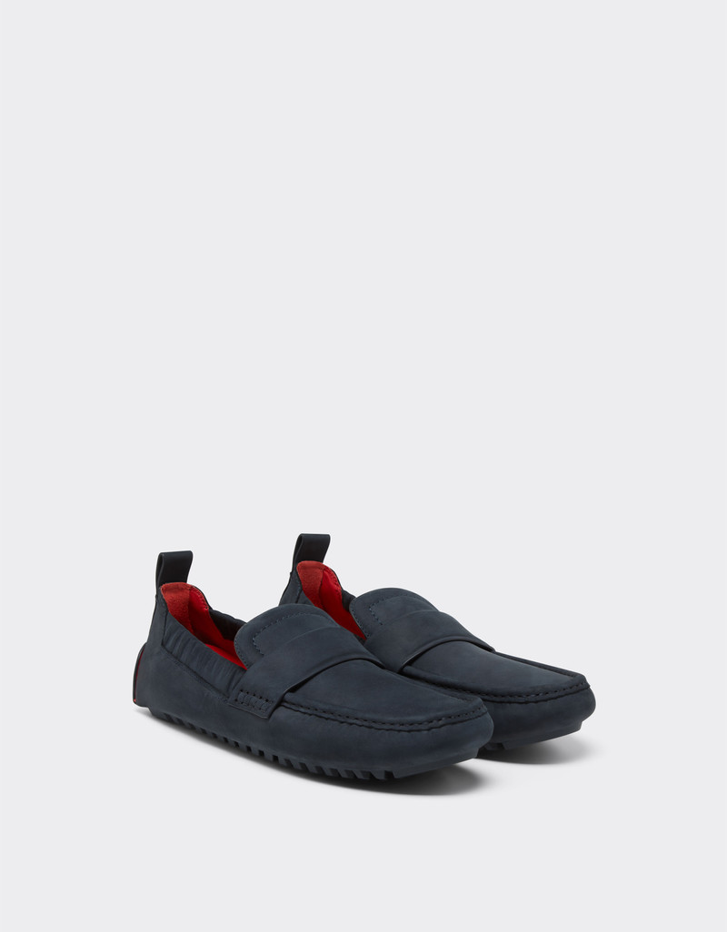 Driver loafers in nubuck leather 4