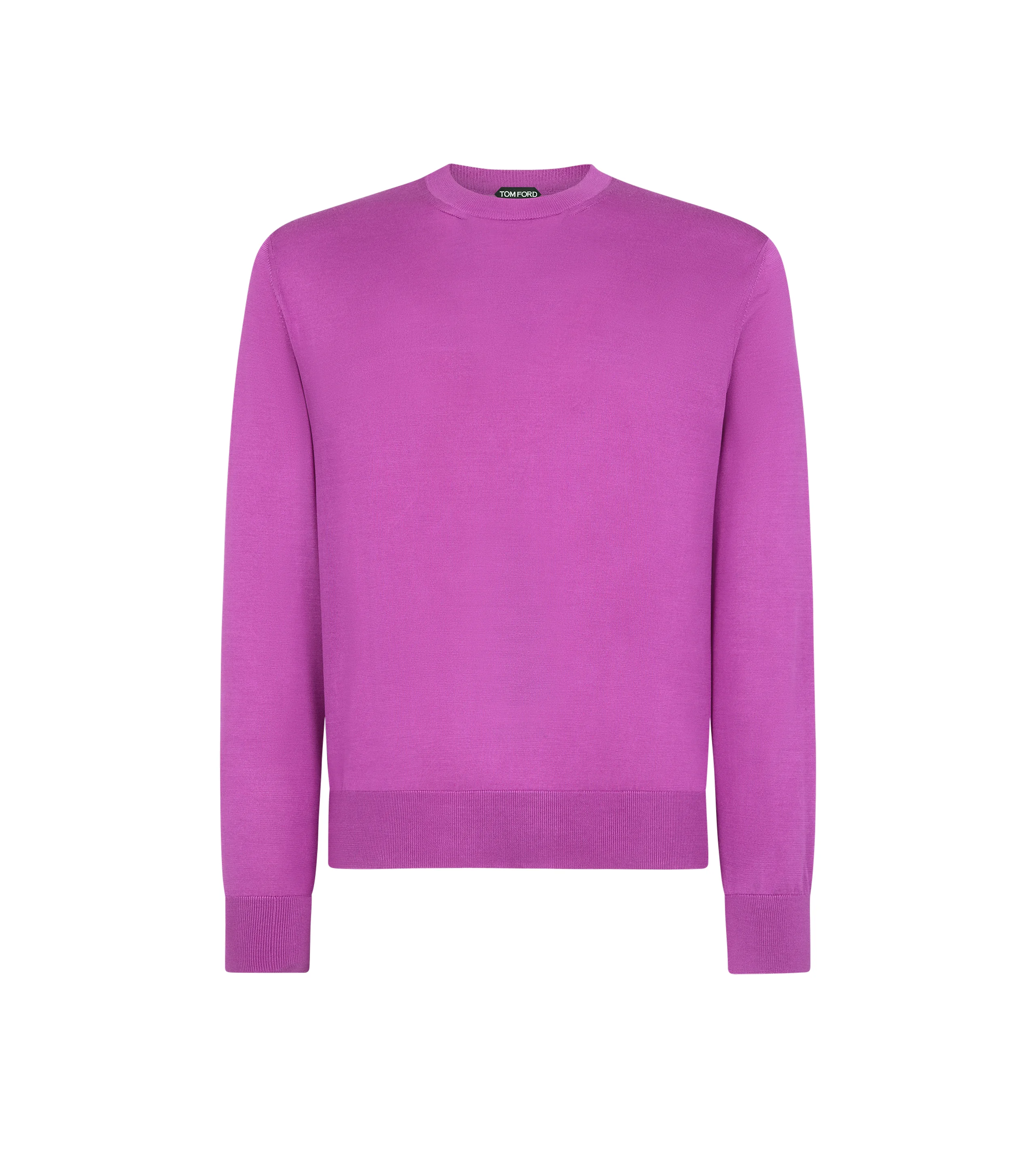 FLUID SILK CREW NECK - 1