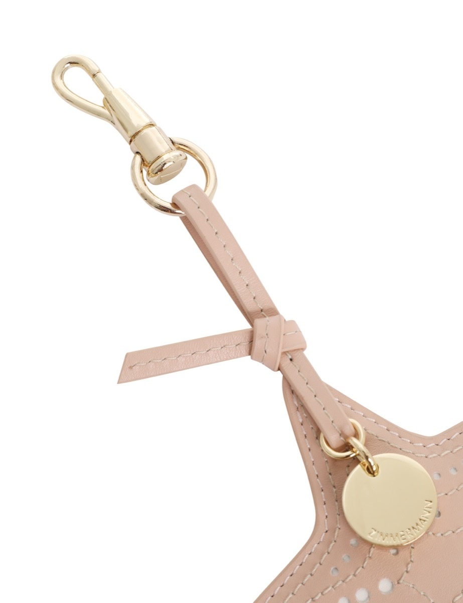 LEATHER STARFISH KEY CHARM - 8