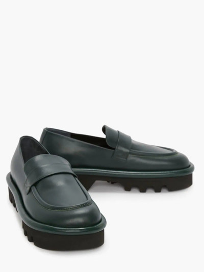 JW Anderson BUMPER-TUBE LEATHER CHUNKY LOAFER outlook