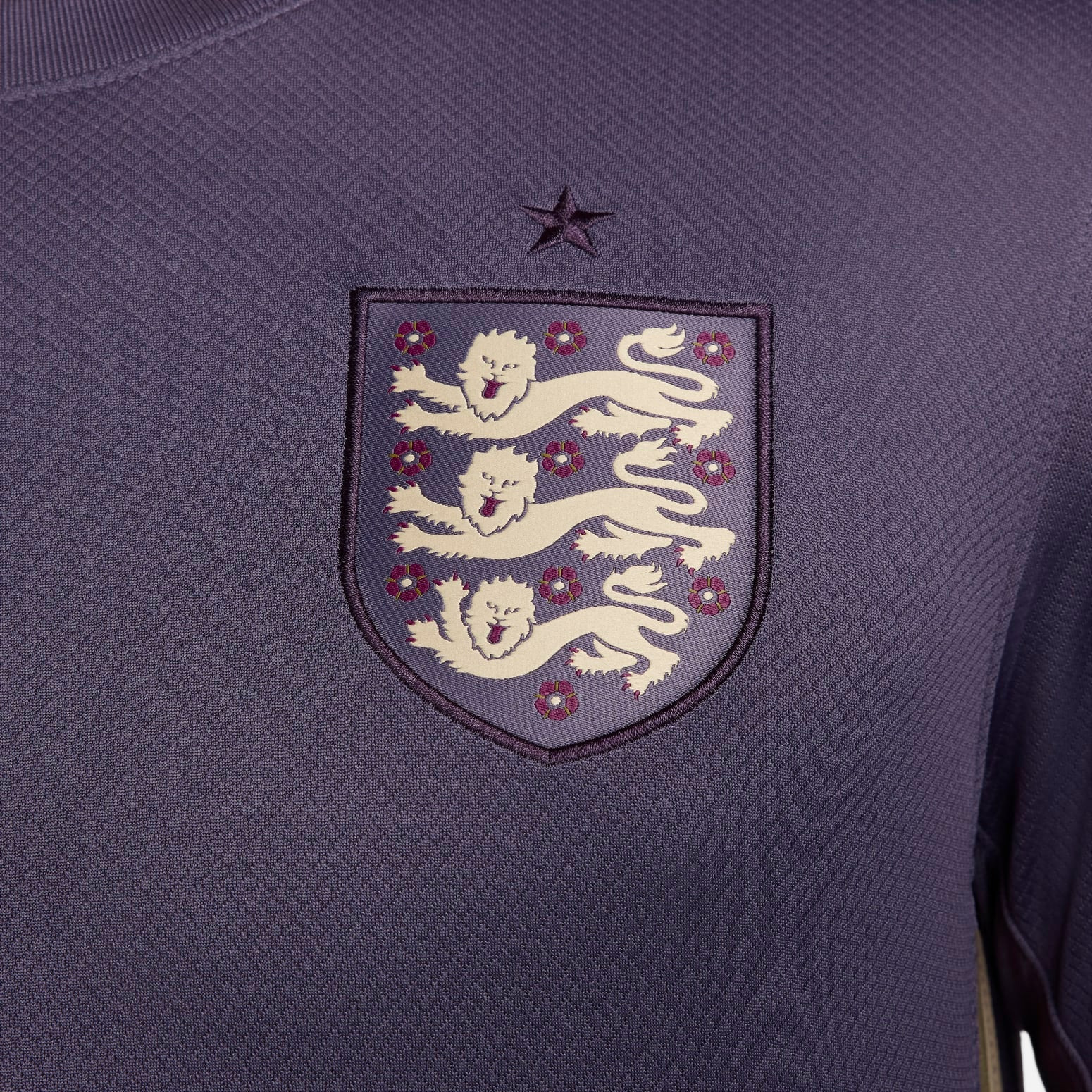 Nike England 24/25 Stadium Soccer Jersey 'Purple' FJ4272-573 - 6