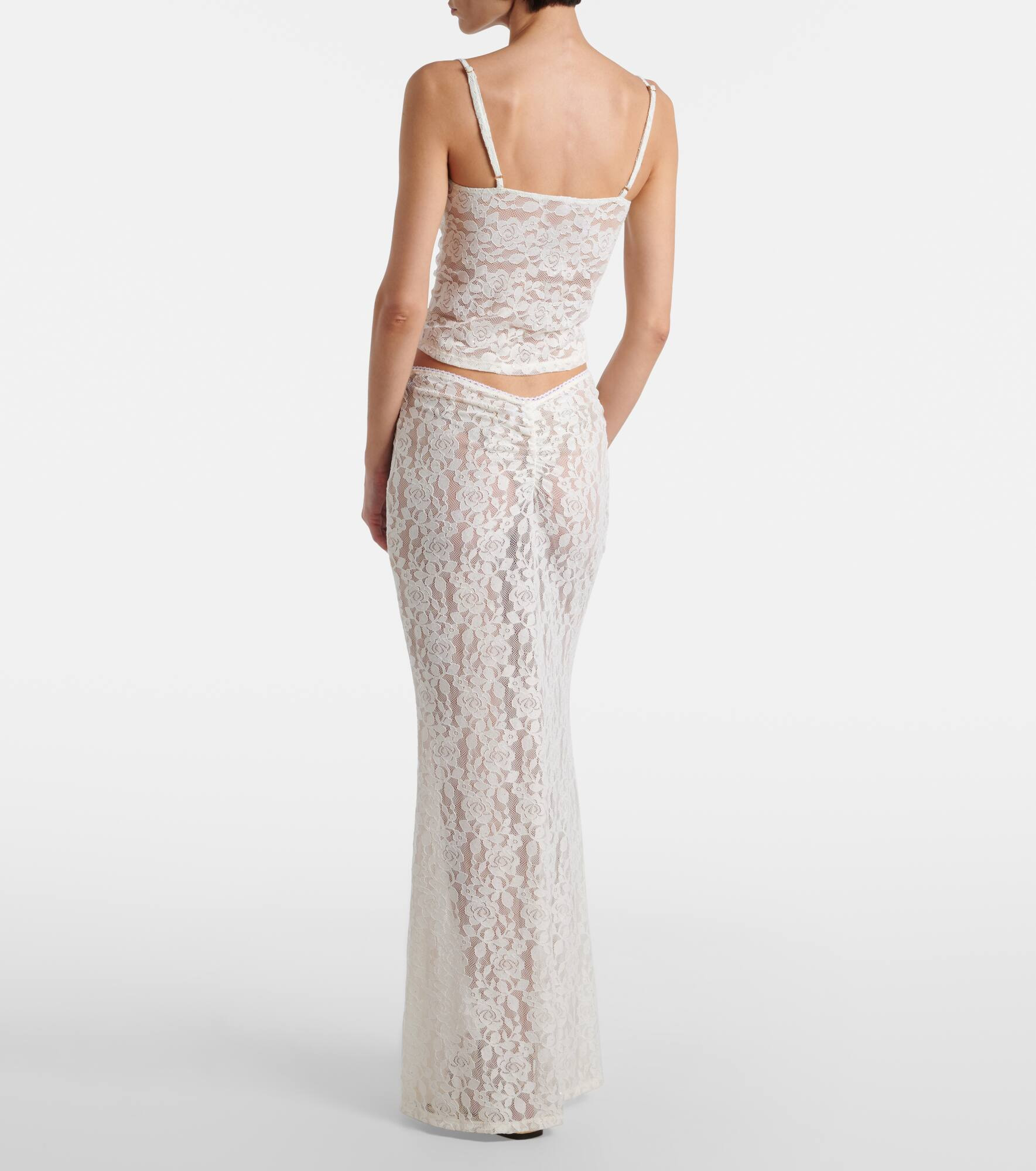 Floral lace top - 3