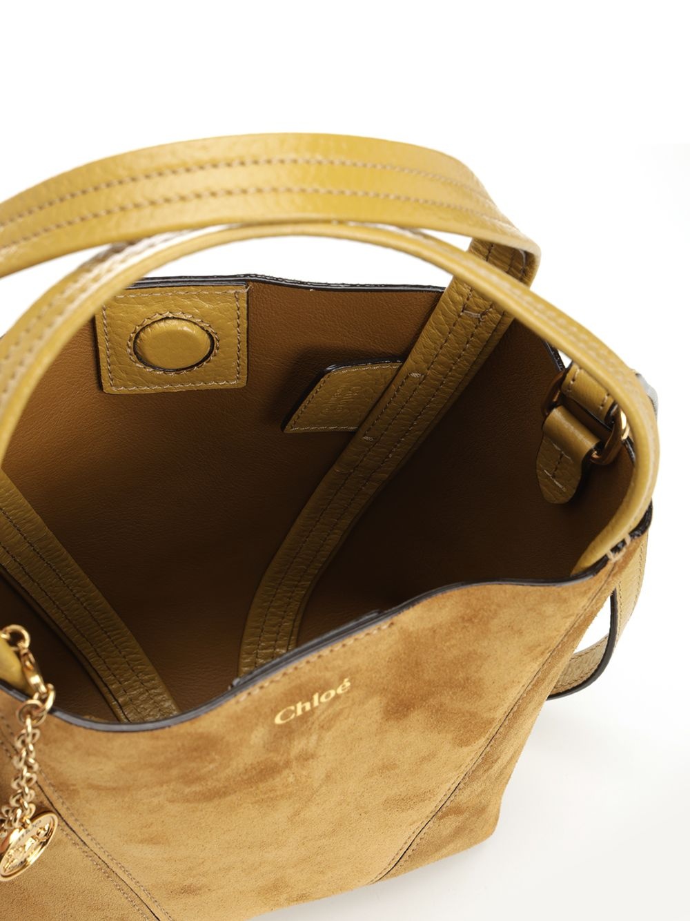 S812 - Chloe Spin Handbags Brown - 4