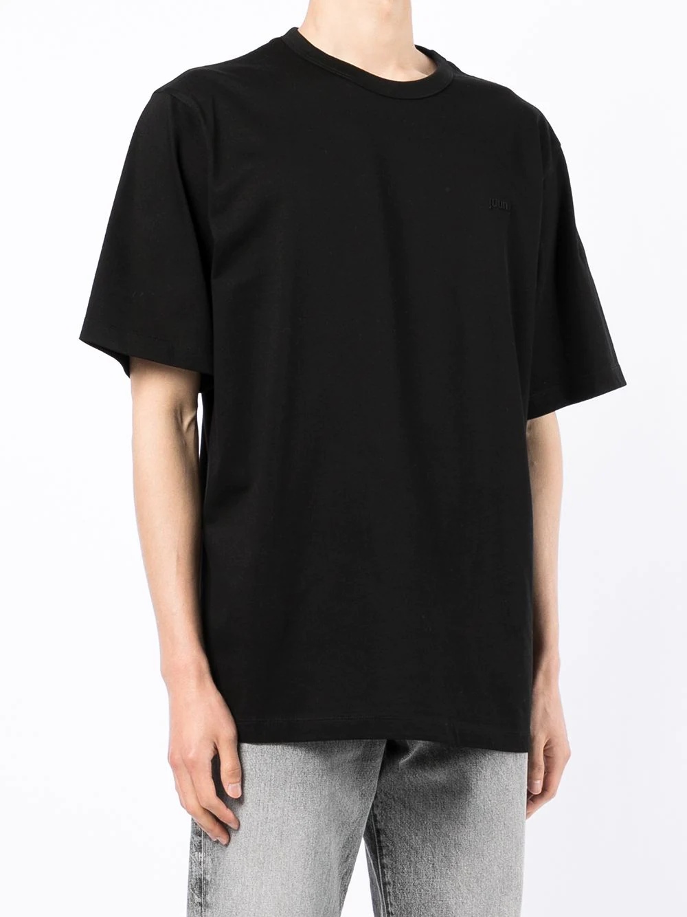 crew-neck fitted T-shirt - 3