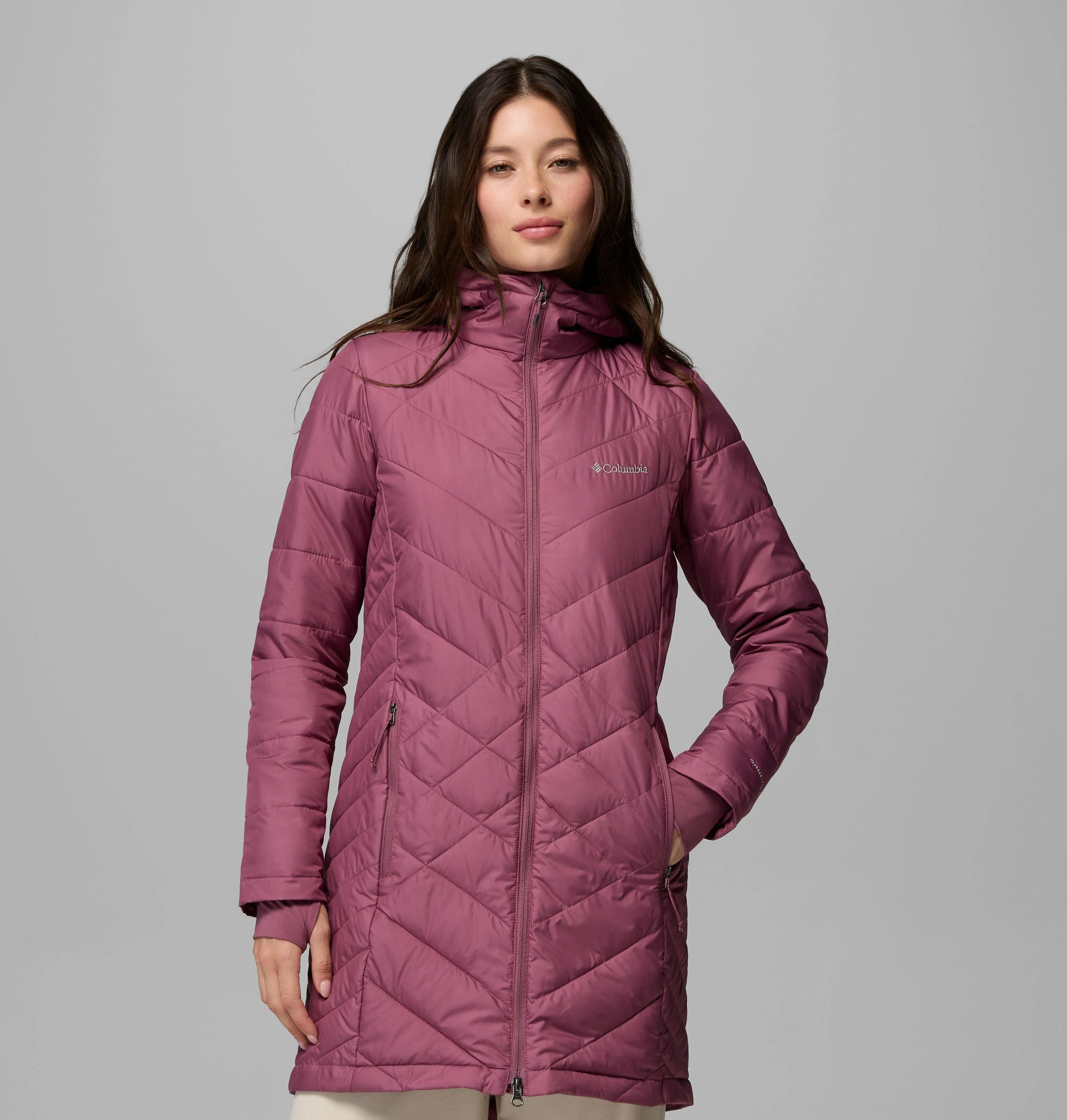 Women's Heavenly Long Hooded Jacket - 1