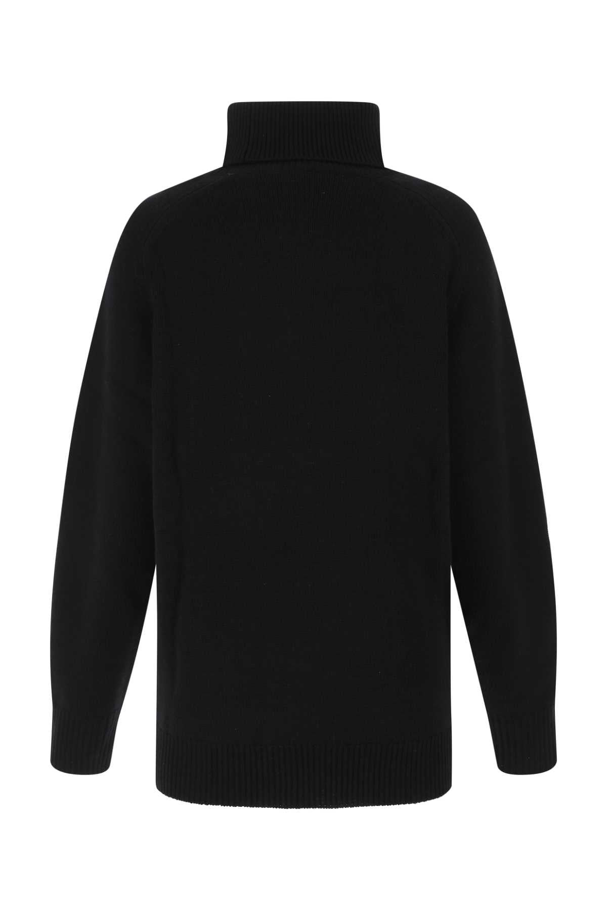 Chloe Women Black Cashmere Sweater - 2