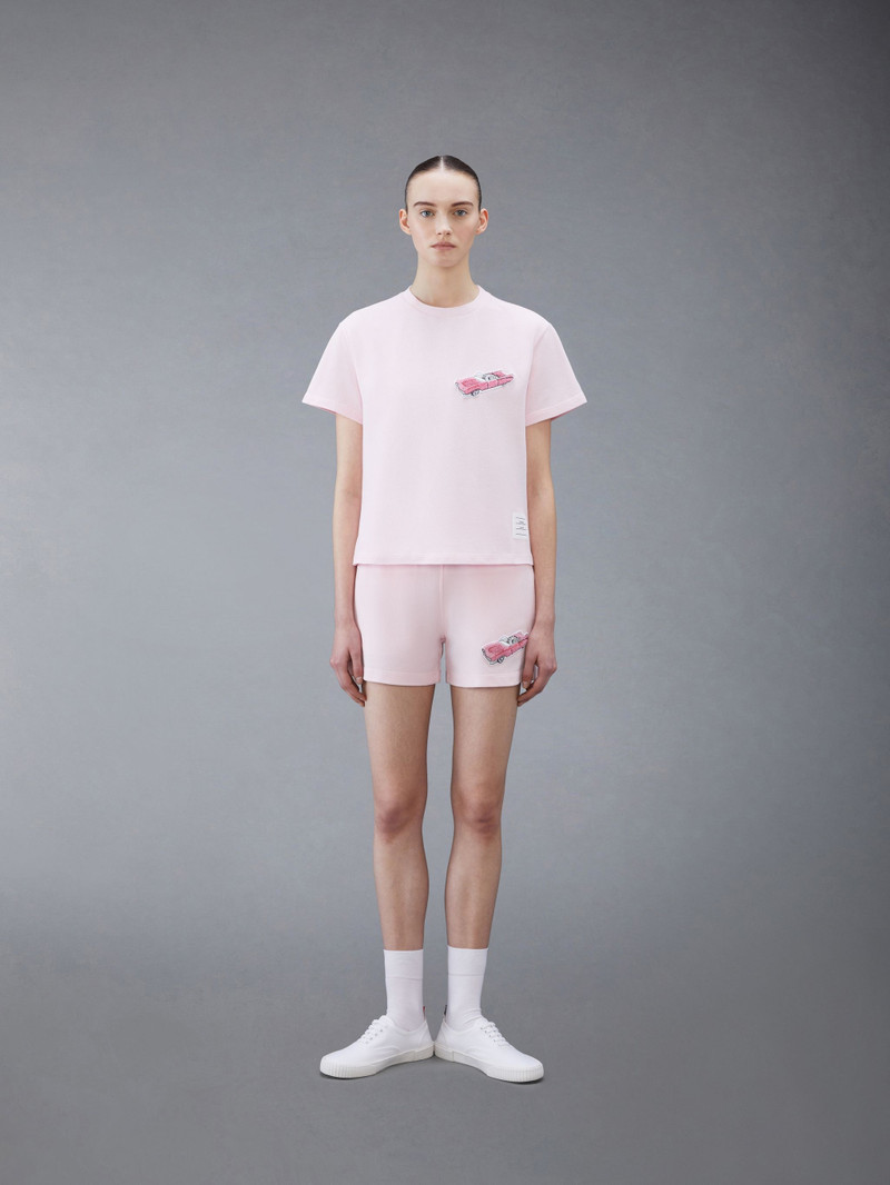 Classic Pique Car Patch Summer Shorts 5
