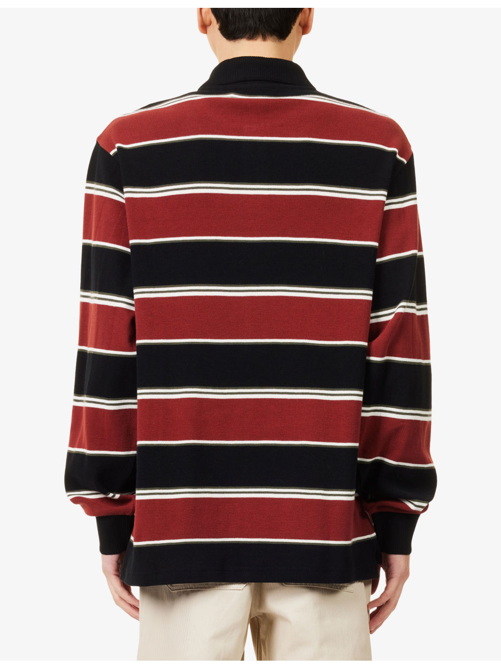 Malone Striped Cotton Rugby Shirt - 4