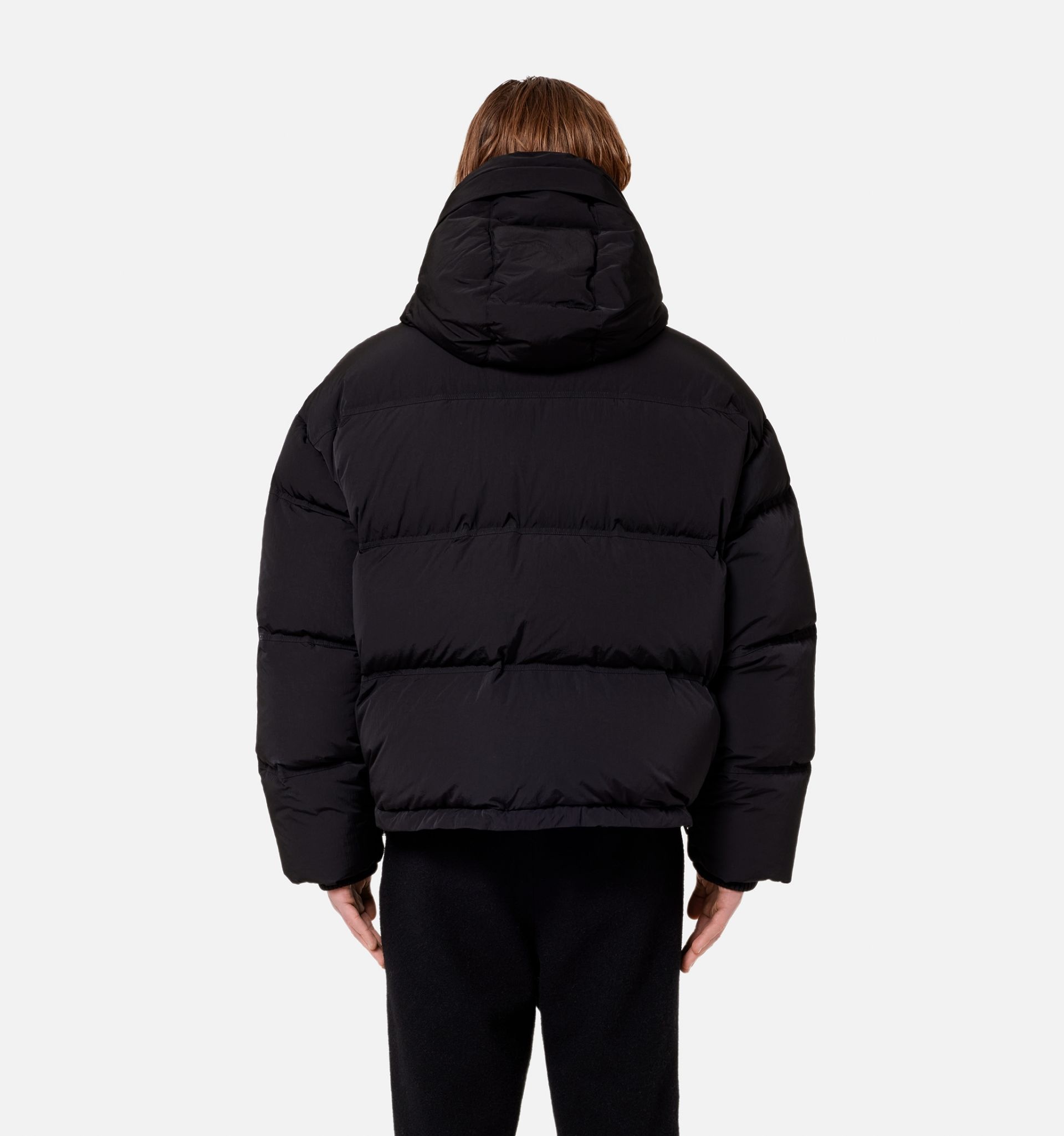 Down Jacket With Ami De Cœur Patch - 5