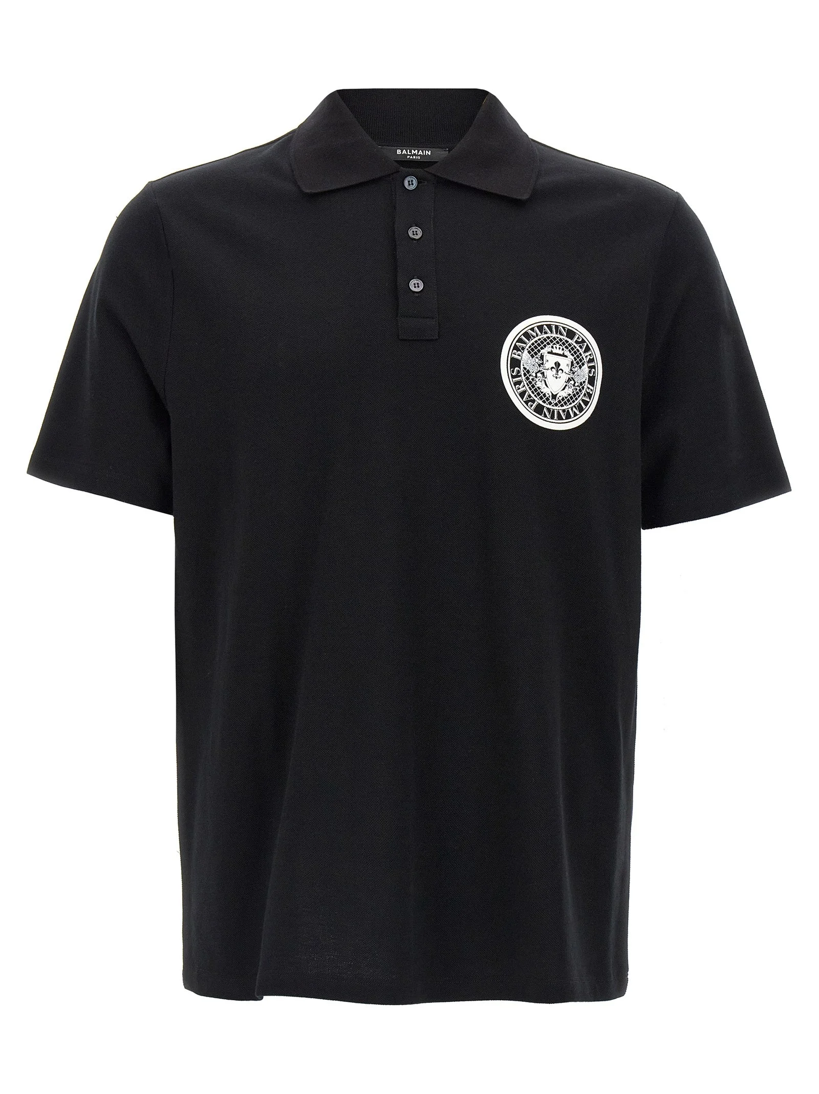 Balmain Men 'Coin' Polo Shirt - 1