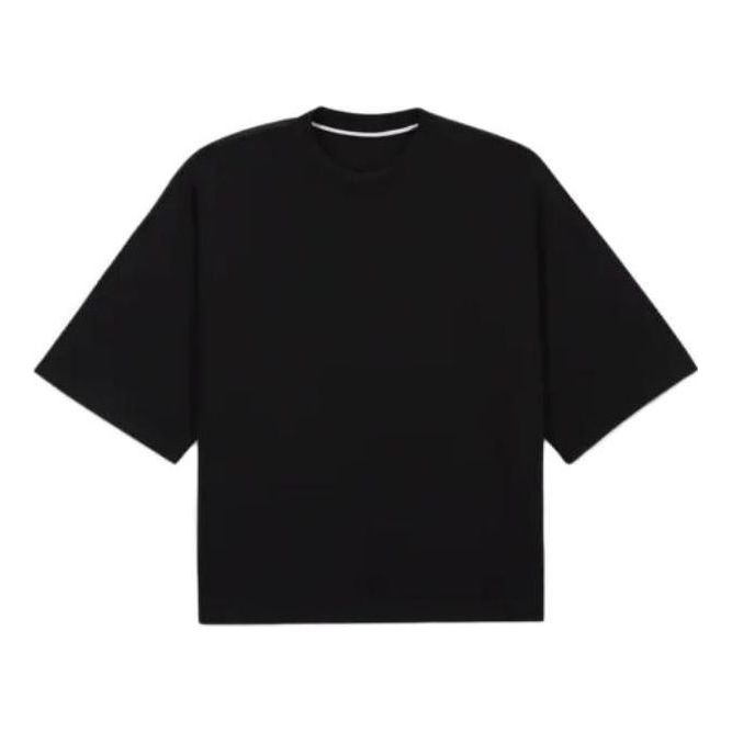 Nike Sportswear Tech Fleece Oversized Short-Sleeve Top 'Black' FB8166-010 - 1