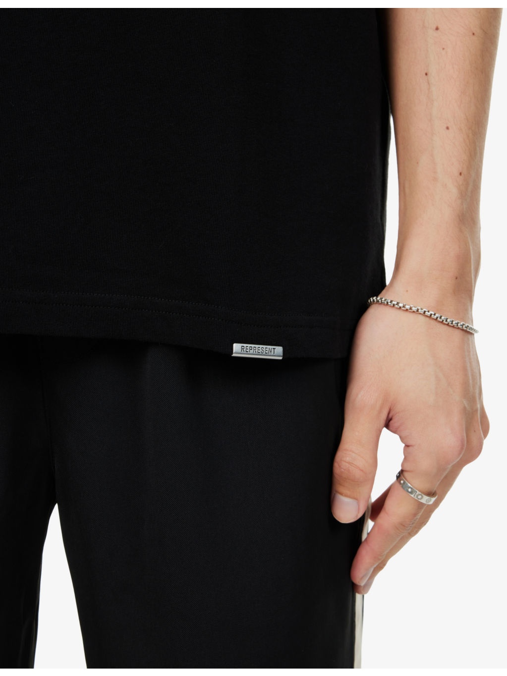 Script short-sleeves oversized cotton-jersey T-shirt - 5